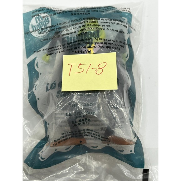 2006 McDonald's Happy Meal Flushed Away Souris City The Toad Toy #3 sealed bag - Picture 3 of 3